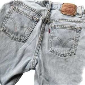 Levi's Classic Jeans Shorts Sz 6 MIS